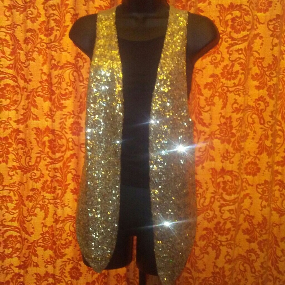 H&M Sequined Vest